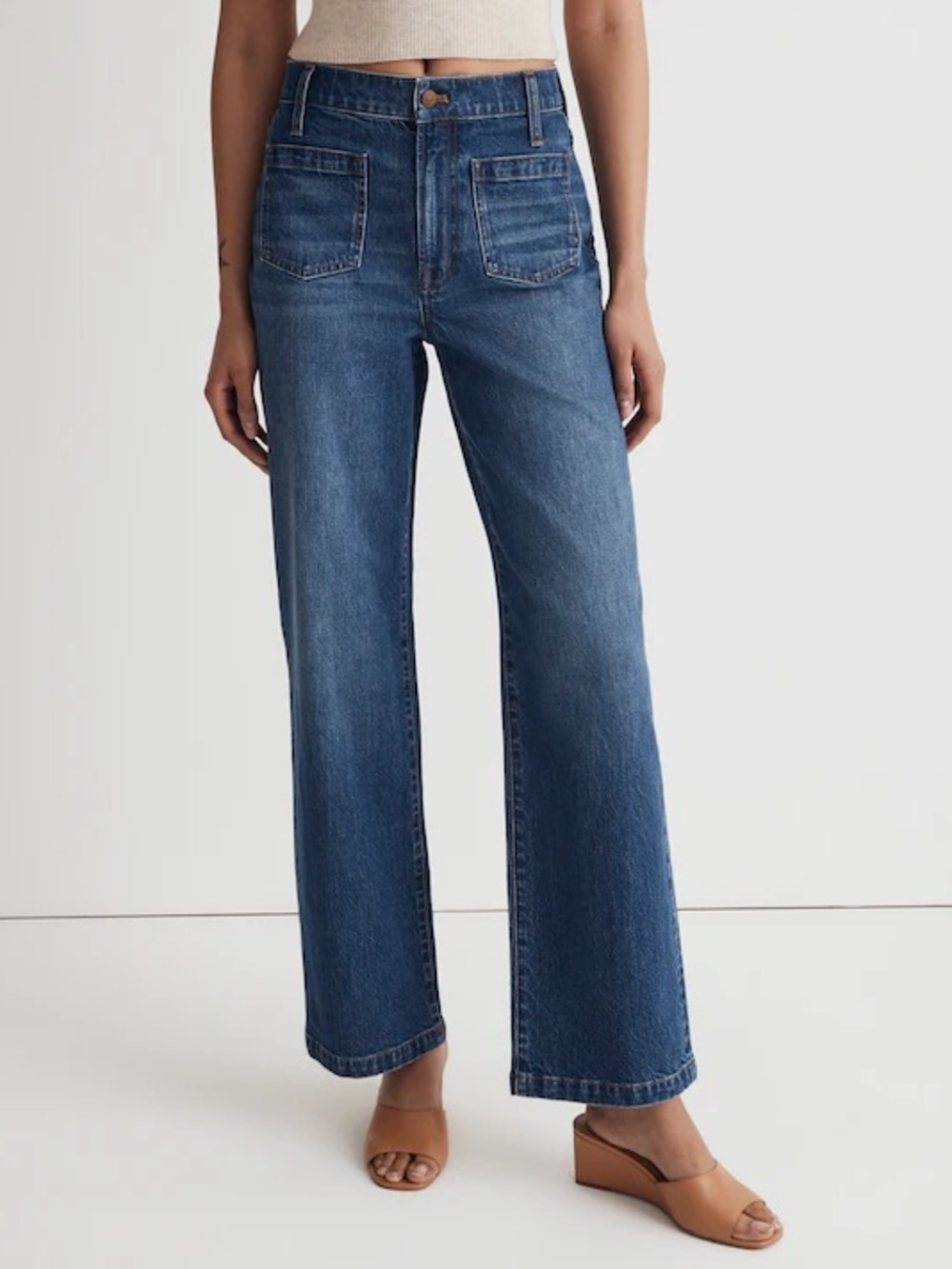 Madewell The Perfect Vintage Wide-Leg Jean